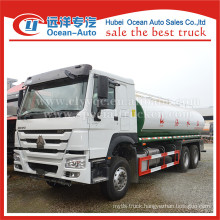 SINOTRUK HOWO 6X4 drive wheel 20000liters drinking water truck price